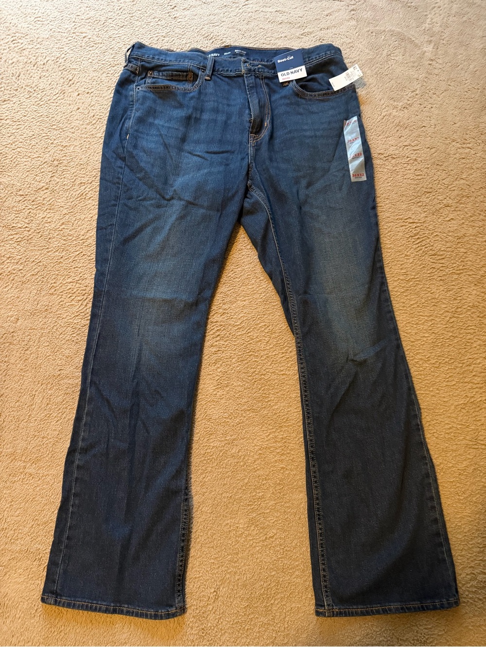 Old Navy Men's Dark Blue Jeans